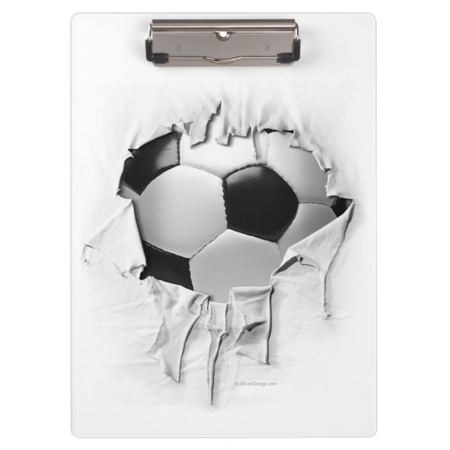 Torn Soccer Clipboard (Front)