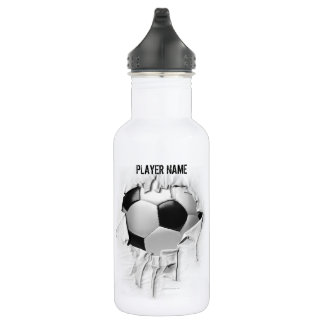Torn Soccer (Personalised) 532 Ml Water Bottle