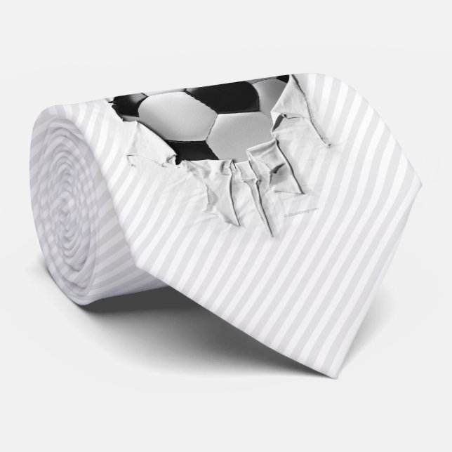 Torn Soccer Tie (Rolled)