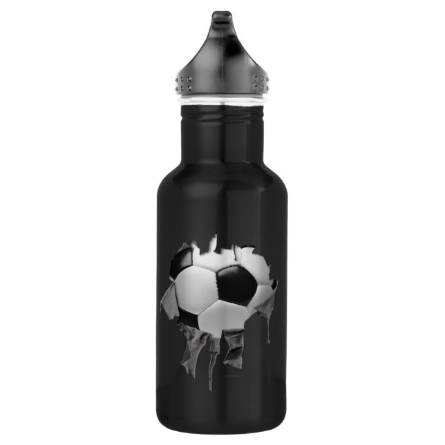 Torn Soccer Water Bottle (Right)