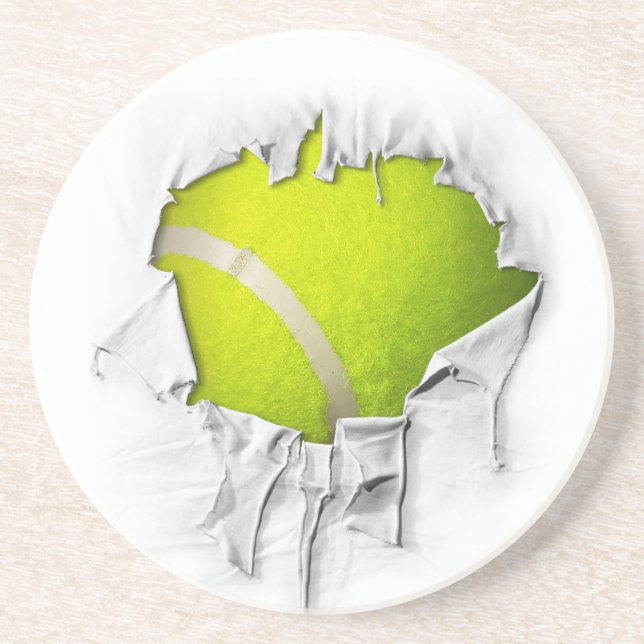 Torn Tennis Coaster (Front)