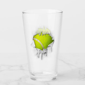 Torn Tennis Glass