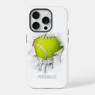 Torn Tennis iPhone 15 Pro Case