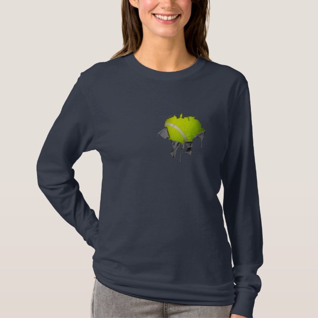 Torn Tennis T-Shirt (Front)