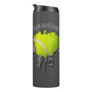 Torn Tennis Thermal Tumbler