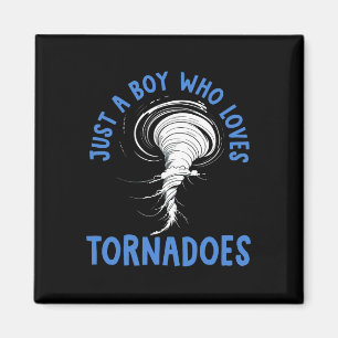 Tornado Birthday Boy Storm Chaser Boys Kids Weathe Magnet
