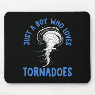 Tornado Birthday Boy Storm Chaser Boys Kids Weathe Mouse Mat