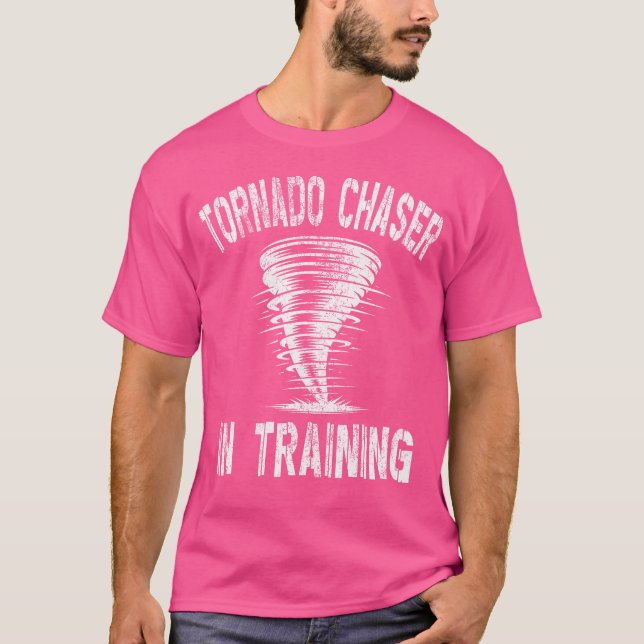 Tornado Chaser In Training Storm Hunter T-Shirt (Front)