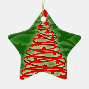 Tornado Christmas Tree Ornament