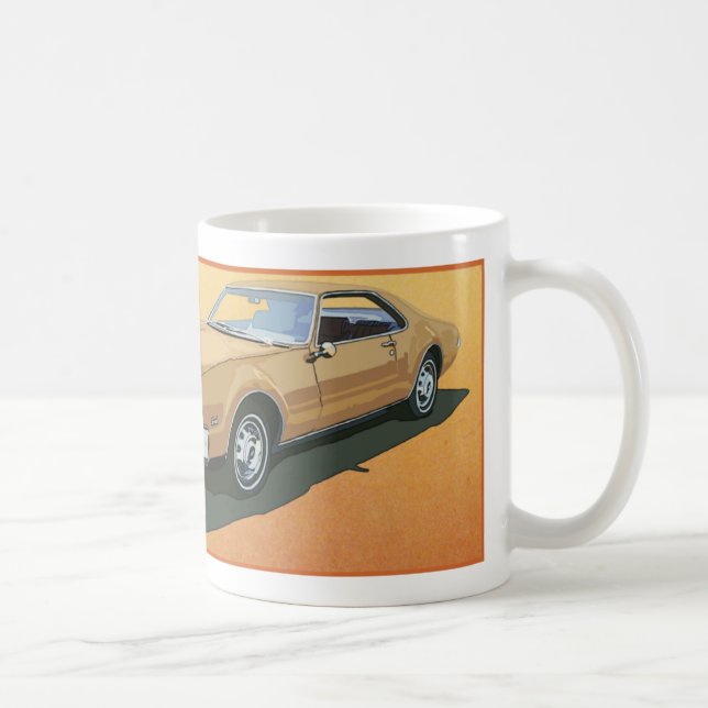 Tornado Gold Coffee Mug (Right)