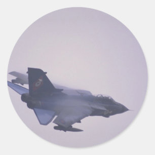 Tornado GRI, RAF bomber Classic Round Sticker