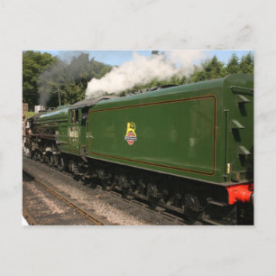 Tornado loco at Bishops Lydeard, Somerset Postcard