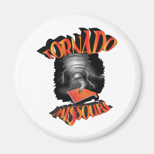 Tornado Missouri Magnet