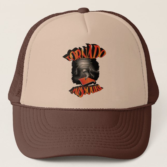 Tornado Missouri Trucker Hat (Front)