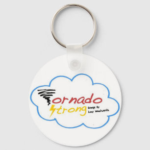 Tornado Strong Logo Keychain