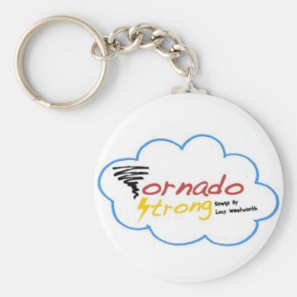 Tornado Strong Logo Keychain
