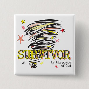 Tornado Survivor Button