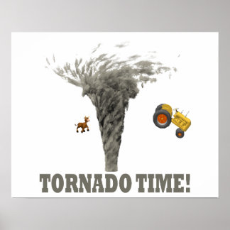 TORNADO TIME POSTER