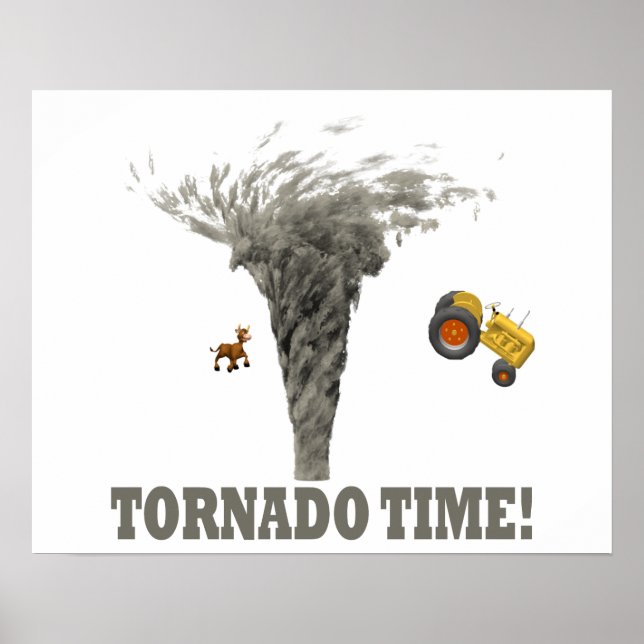 TORNADO TIME POSTER (Front)