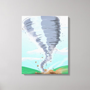 Tornado Twister Canvas Print