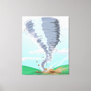 Tornado Twister Canvas Print