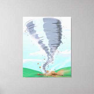 Tornado Twister Canvas Print