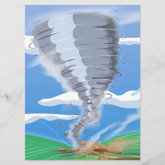 Tornado Twister Invitation