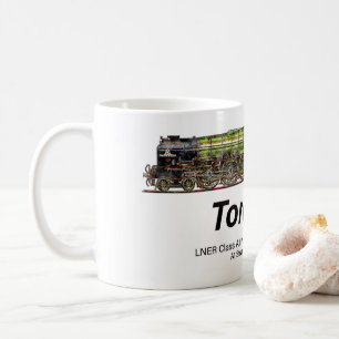 Tornado Vintage Steam Train English Locomotive  Coffee Mug