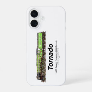 Tornado Vintage Steam Train English Locomotive iPhone 16 Case