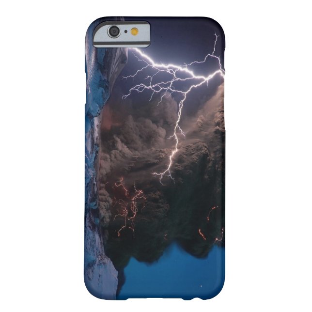Tornado With Lighting Barely There iPhone 6 Case (Back)