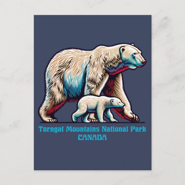 Torngat Mountains National Park Canada Postcard (Front)