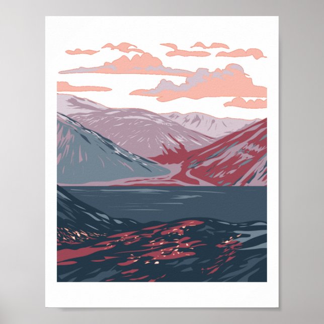 Torngat Mountains National Park Sticker  Poster (Front)