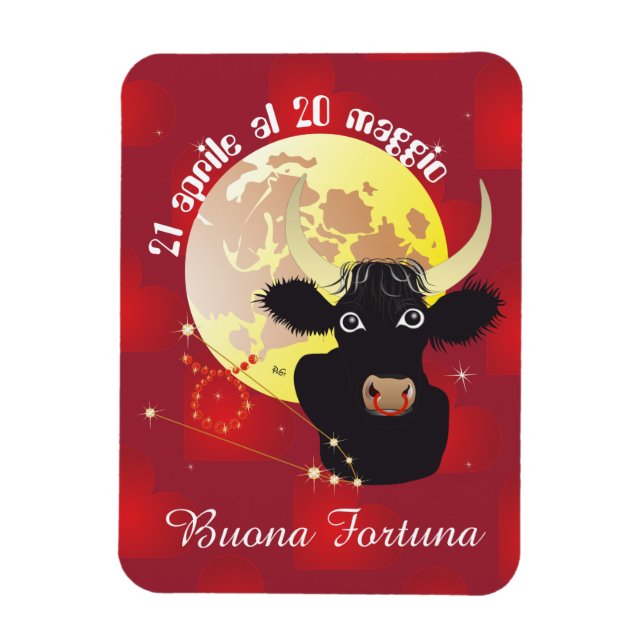 Toro 21 aprile al 20 maggio Premium Flexi Magnet (Vertical)