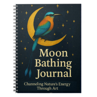  Torogoz Lunar Ritual Spiral Notebook 