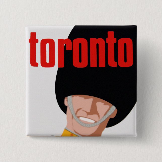 Toronto 15 Cm Square Badge (Front)
