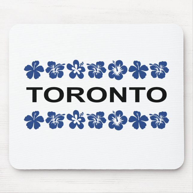 Toronto Aloha Bands Blue Light-Colour Mouse Mat (Front)