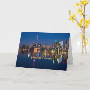 Toronto at Night Card