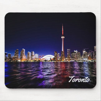 Toronto by night mouse mat