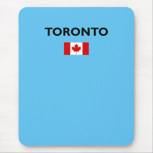 Toronto Canada Canadian Flag Light-Colour Mouse Mat