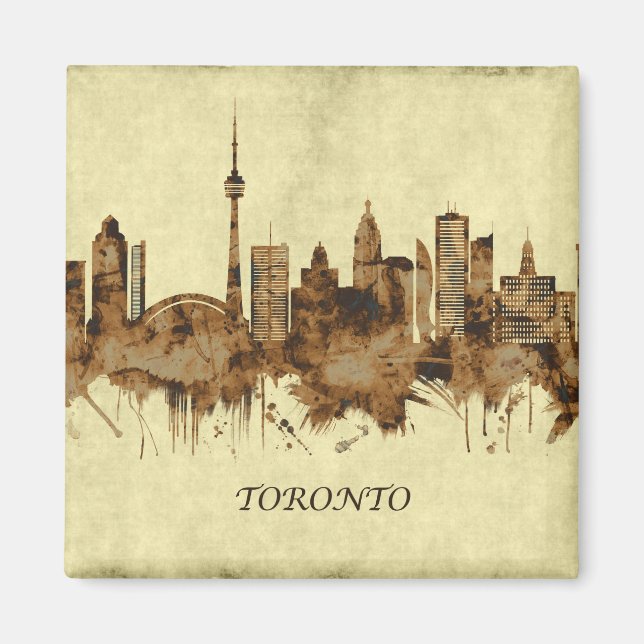 Toronto Canada Cityscape Magnet (Front)