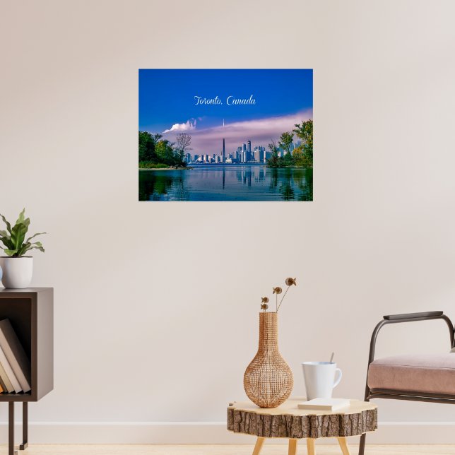 Toronto, Canada cityscape Poster (Living Room 3)