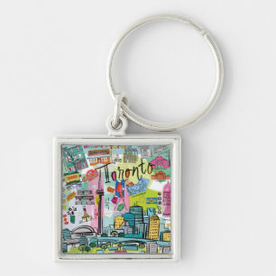 Toronto, Canada Key Ring