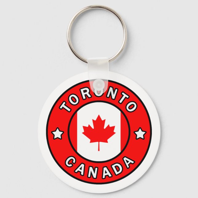 Toronto Canada Key Ring (Front)