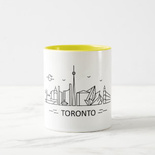 Toronto Canada Lineart Toronto mug