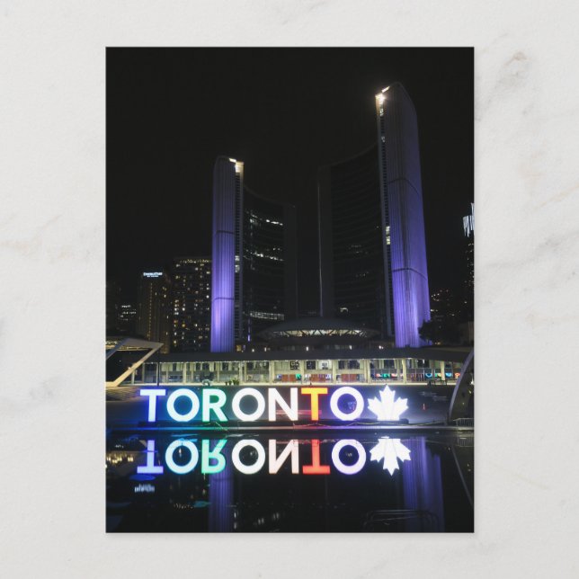 Toronto, Canada Postcard (Front)