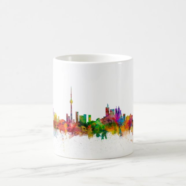 Toronto Canada Skyline Coffee Mug (Center)