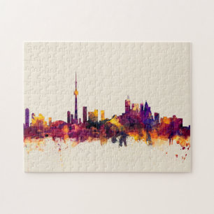 Toronto Canada Skyline Jigsaw Puzzle