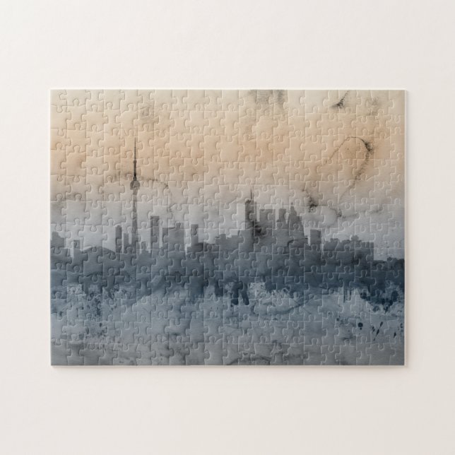 Toronto Canada Skyline Jigsaw Puzzle (Horizontal)