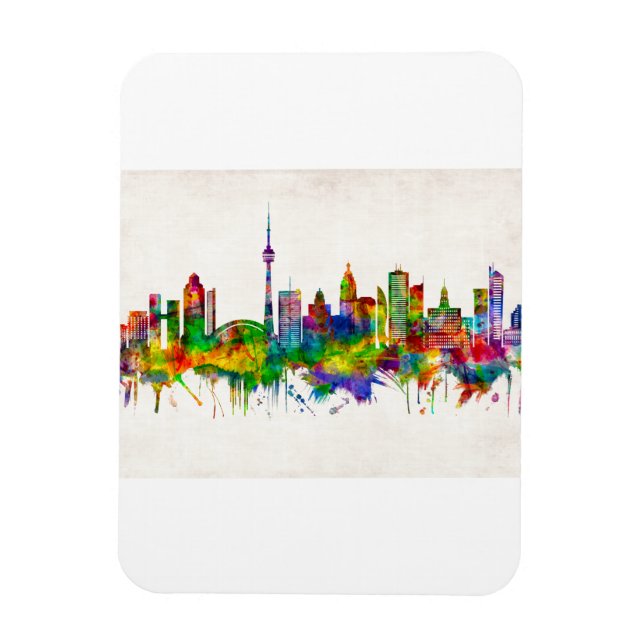 Toronto Canada Skyline Magnet (Vertical)
