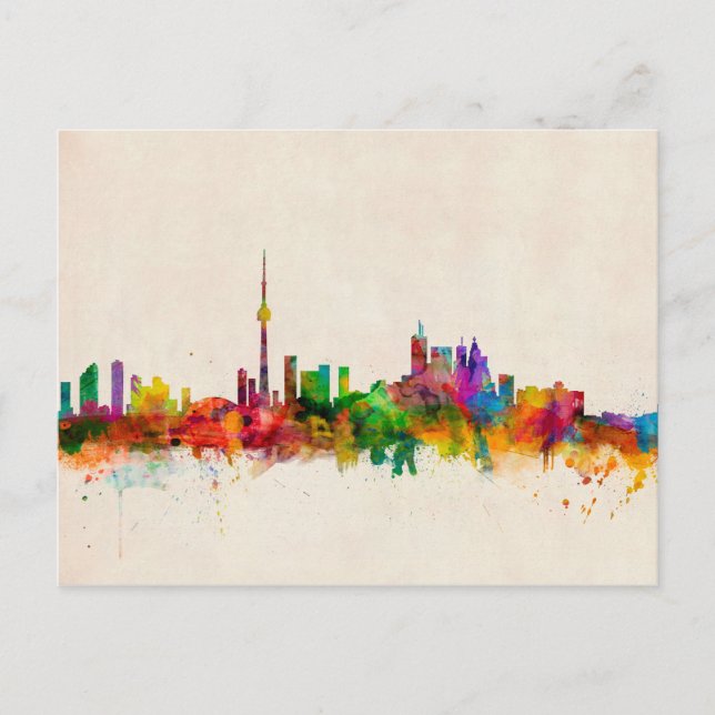 Toronto Canada Skyline Postcard (Front)